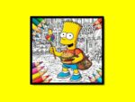 Βιβλίο ζωγραφικής BTS Simpsons