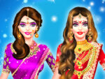 Ινδικός Γάμος με σύζυγο: Μακιγιάζ DressUp