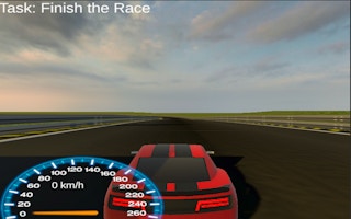 Κόκκινο αυτοκίνητο F8 RaceTrack